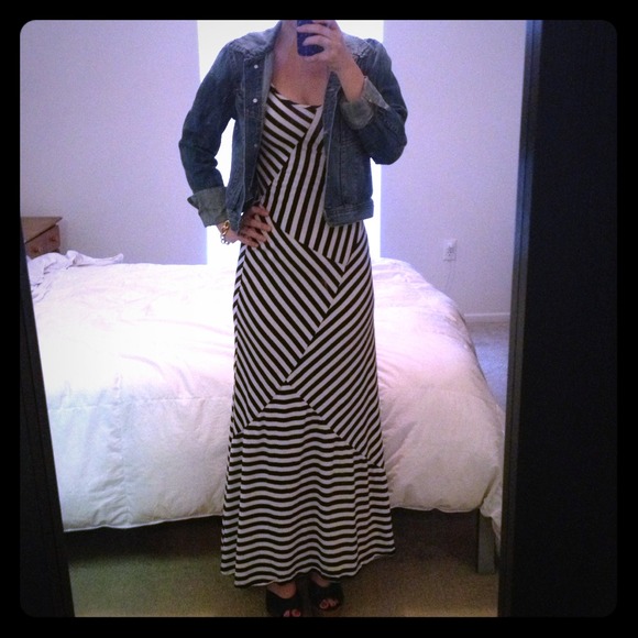 **Sold** Striped Maxi