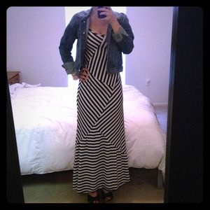 **Sold** Striped Maxi