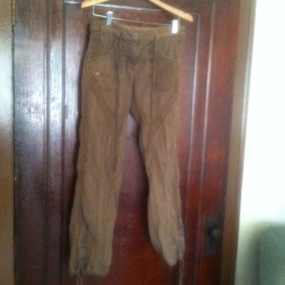 Drawstring army pants - Picture 2 of 4