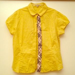 Burberry Button-Up Top
