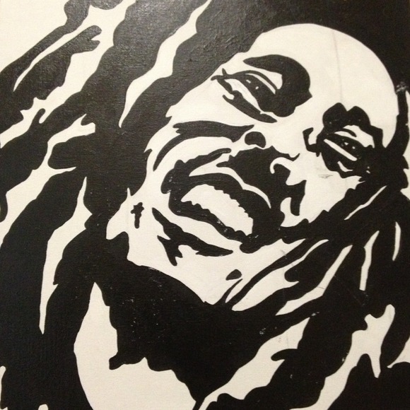 Hand painted band posters - Picture 3 of 5