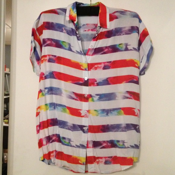 SOLD on ebay! Motel Rocks Boyfriend Shirt