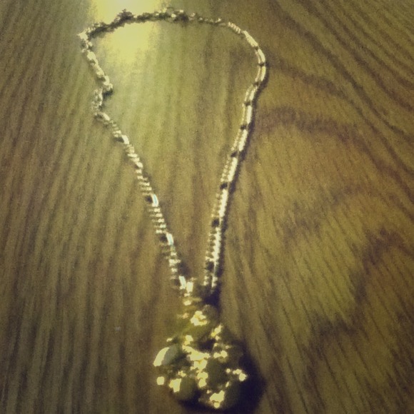 *Not authentic* Gold Nugget on Gold Chain