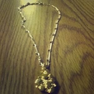 *Not authentic* Gold Nugget on Gold Chain