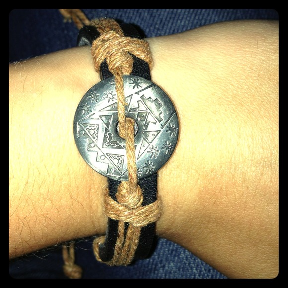 Jewelry - Leather bracelet BOGO FREE