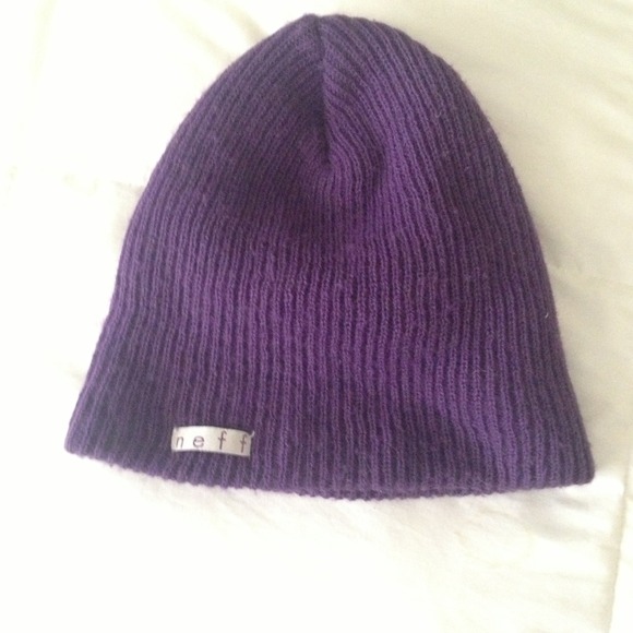 Purple neff beanie