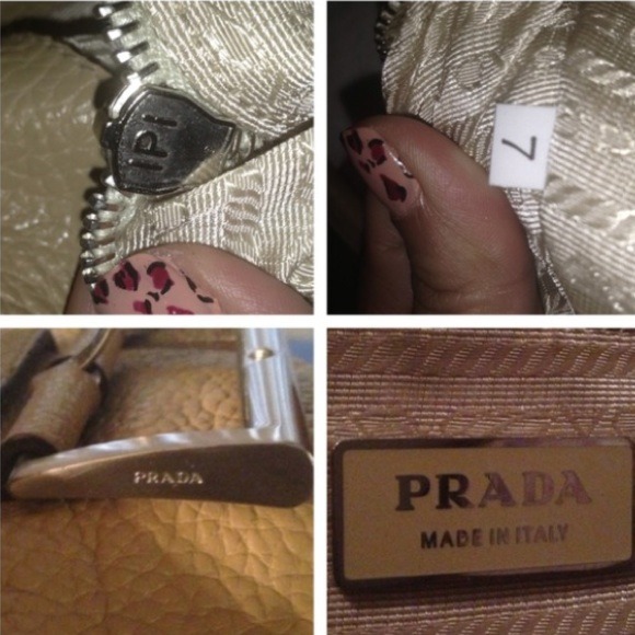 SOLD -Prada Daino Box Sabbia - Picture 3 of 4