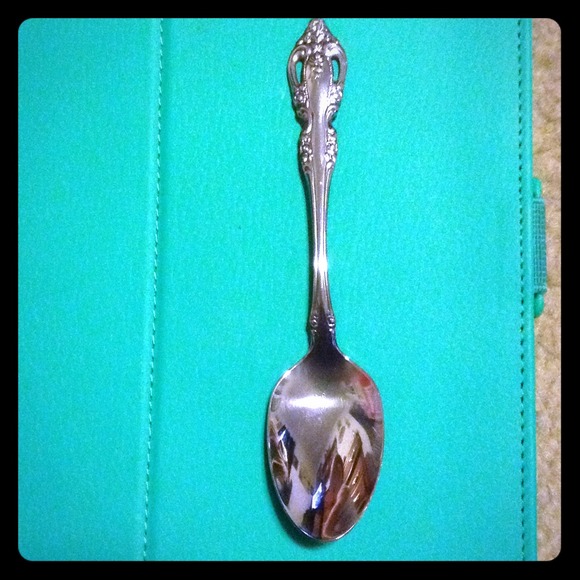 Sterling silver baby spoon