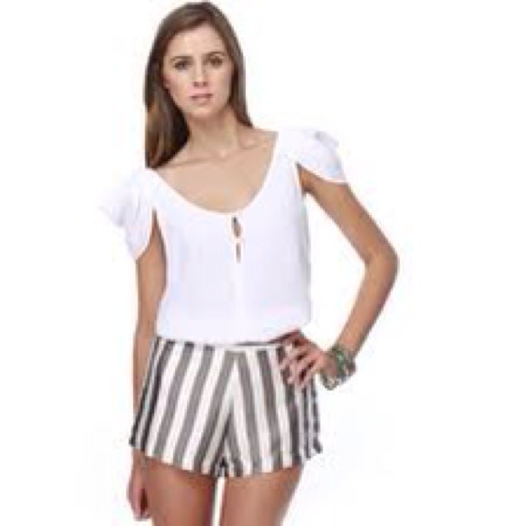 Lucy love white top