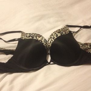 Leopard bra still available, black bra was traded