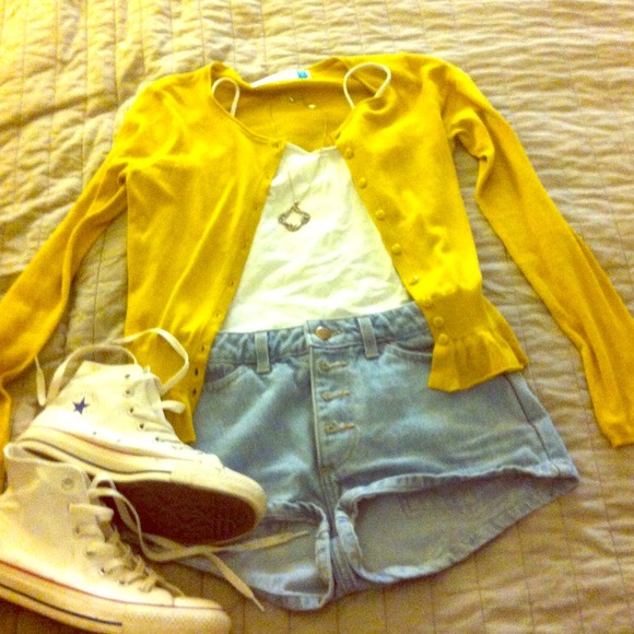 Mustard Yellow Ruffle Sweater