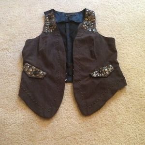 Fancy detailed vest
