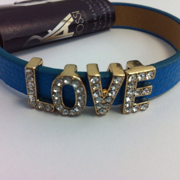 Beautiful Leather Like LOVE bracelet - Picture 2 of 2