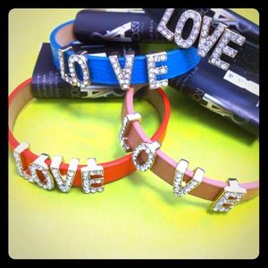 Beautiful Leather Like LOVE bracelet