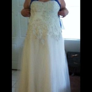 Unused and gorgeous wedding gown