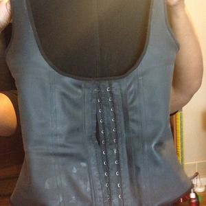 ❗SOLD❗Latex Corset Vest Waist Trainer 36"