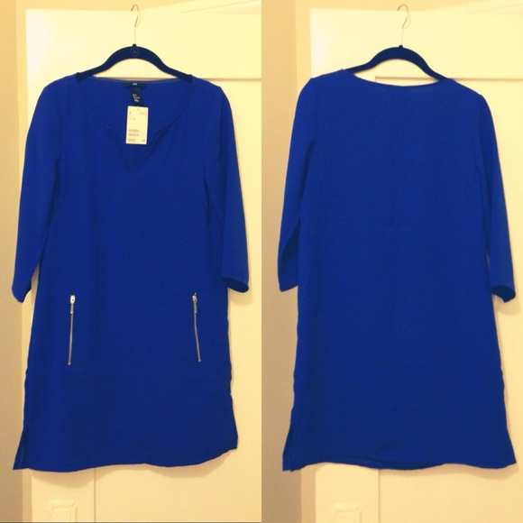 🚫Cobalt Shift Dress🚫SOLD - Picture 2 of 2