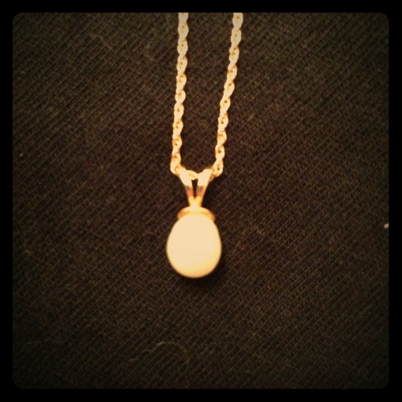 Reserved for @bappling - 14K Gold Pearl Necklace