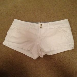 AE white shorts