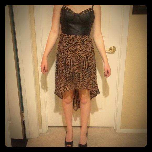 Cute high low dress(: