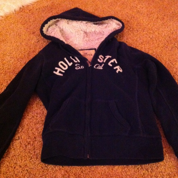 Hollister Fur Hoodie!