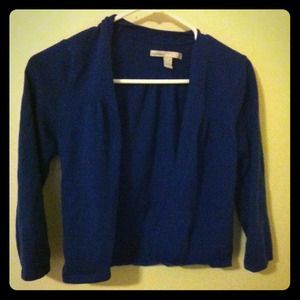 Dark Blue Short Cardigan