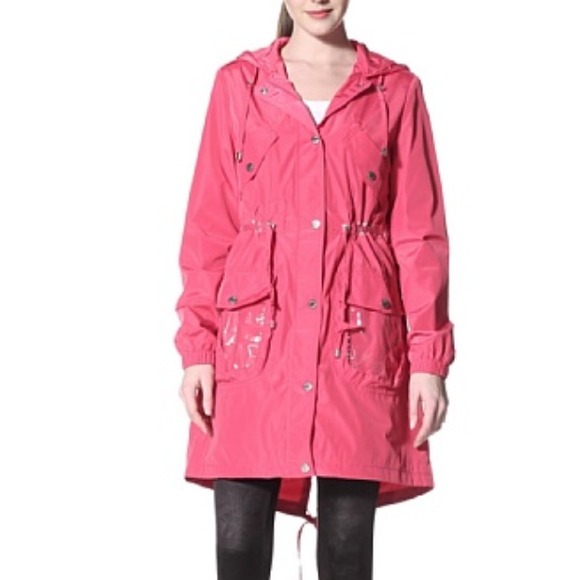 Betsey Johnson Hooded Anorak