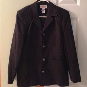 Black woman's suit jacket