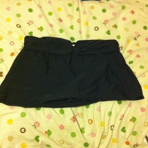 Black Swim Suit Skirt