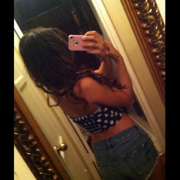 🔴❗SOLD❗🔴Flag-print top💙❤ - Picture 2 of 4