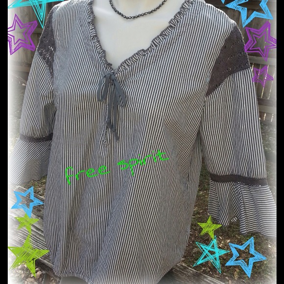 Free People Peasant Top - Picture 3 of 4