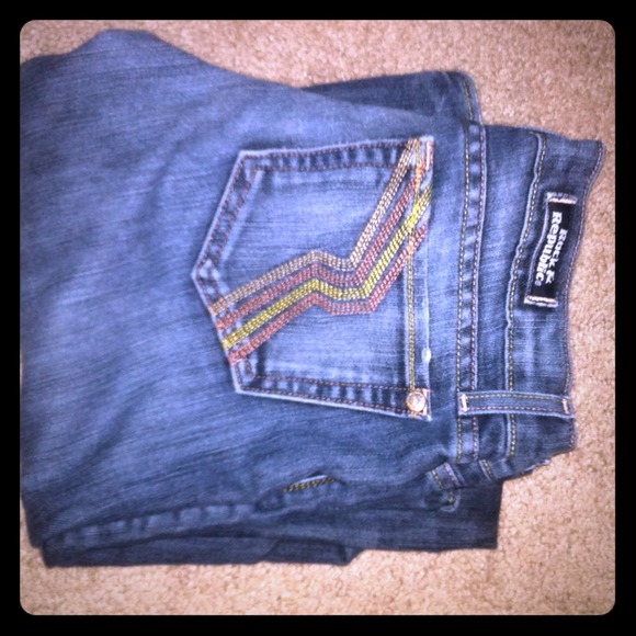 Slightly worn Rock and Republic jeans!
