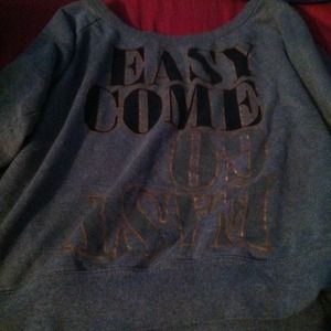 Easy come-Easy go sweater