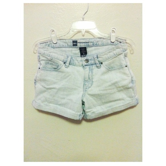 High waisted shorts