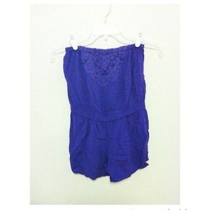 Purple romper