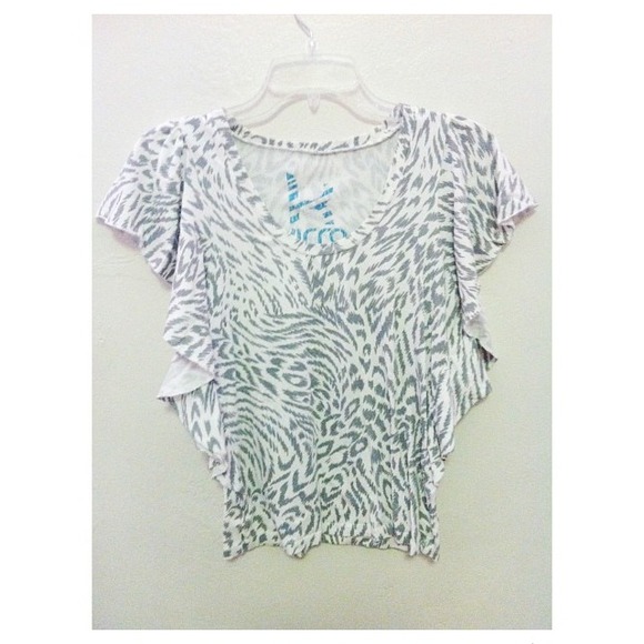 Tiger print top