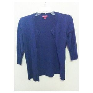 Shorts sleeve cardigan