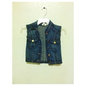 Denim vest