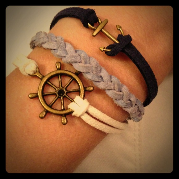🔺SOLD🔺⚓ 3 in 1 Nautical Bracelet⚓💙