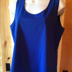 SOLD in bundleChico's tank, beautiful royal blue