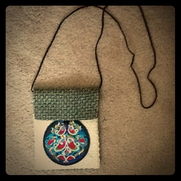 Tribal crossbody/satchel