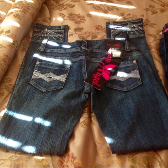 jeans bundle brand new size 3/4 but fit 0-1 size - Picture 2 of 4