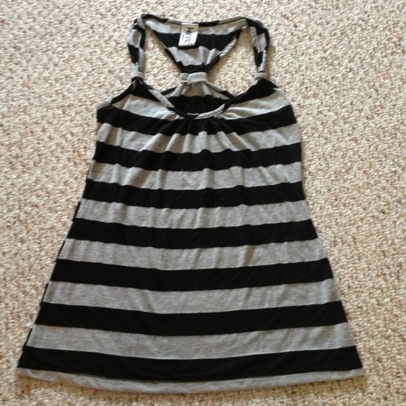 Striped Racerback Tank Top❄️