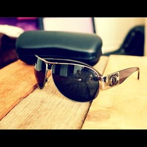 Authentic Chanel Aviators