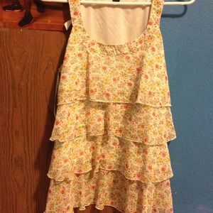 Floral ruffley razorback