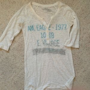 American Eagle Baseball Tee