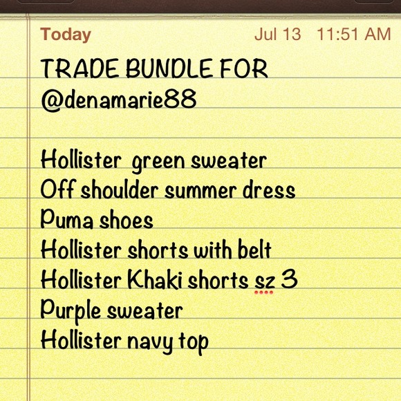 Trade bundle for @denamarie88