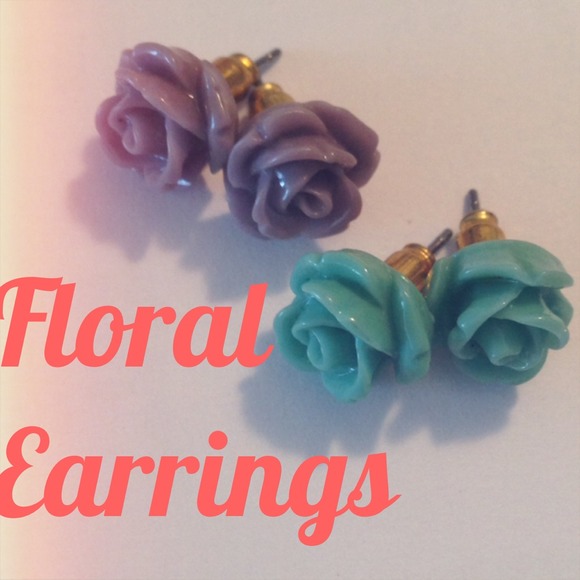 Flower Stud Earrings