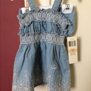 ⛔️ ️️️sold in a bundle⛔️Guess 2 pc set denim!