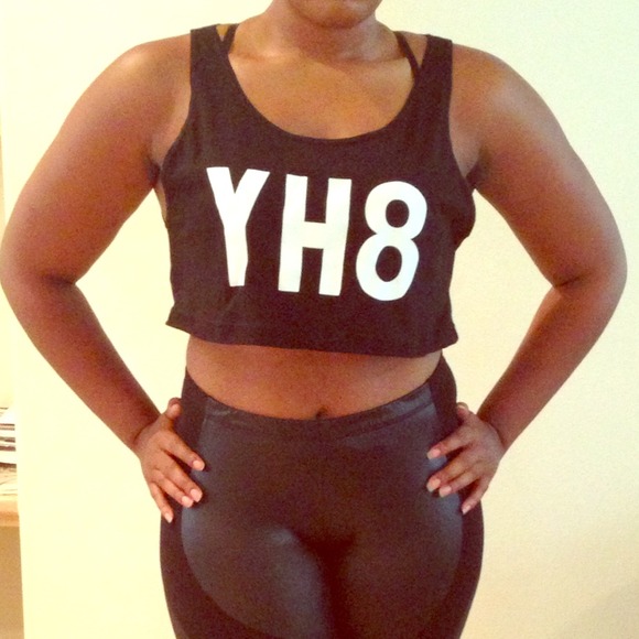 Why hate? "YH8" Crop tops